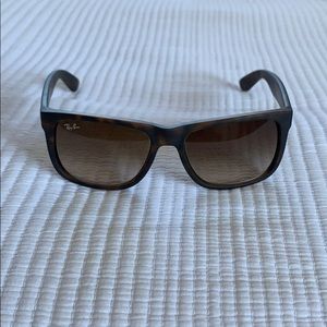 Ray ban Justin matte tortoise sunglasses